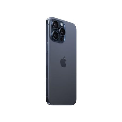 Apple iPhone 15 Pro Max, 256GB, Blue Titanium - Unlocked (Renewed)