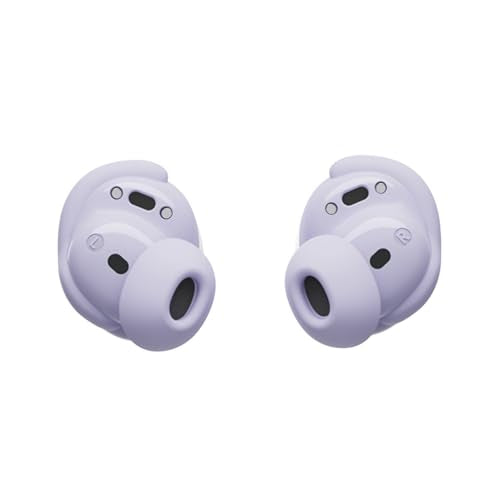 Bose QuietComfort Bluetooth Earbuds, True Wireless Earbuds with Active Noise Cancellation and Mic, Deep Bass, IPX4 Rating, Up to 8.5 Hours of Playtime, Chilled Lilac