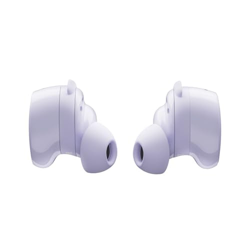 Bose QuietComfort Bluetooth Earbuds, True Wireless Earbuds with Active Noise Cancellation and Mic, Deep Bass, IPX4 Rating, Up to 8.5 Hours of Playtime, Chilled Lilac