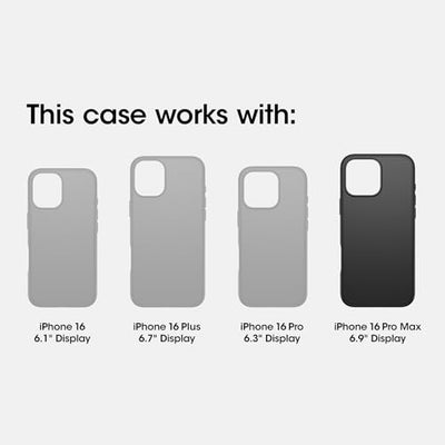OtterBox iPhone 16 Pro Max Commuter Series Case - Black