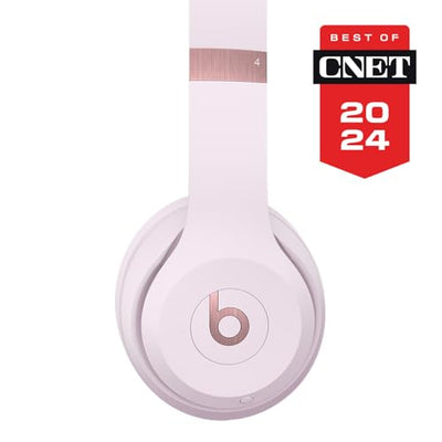 Beats Solo 4 - Wireless Bluetooth On-Ear Headphones, Apple & Android Compatible, Up to 50 Hours of Battery Life - Cloud Pink