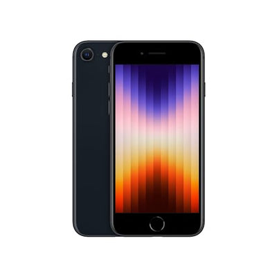 Apple iPhone SE 3rd Gen, 64GB, Midnight - Unlocked (Renewed)
