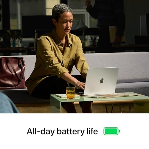 Apple 2024 MacBook Pro Laptop with M4 Pro, 12‑core CPU, 16‑core GPU Built for Apple Intelligence, 14.2-inch Liquid Retina XDR Display, 24GB Unified Memory, 512GB SSD Storage; Silver