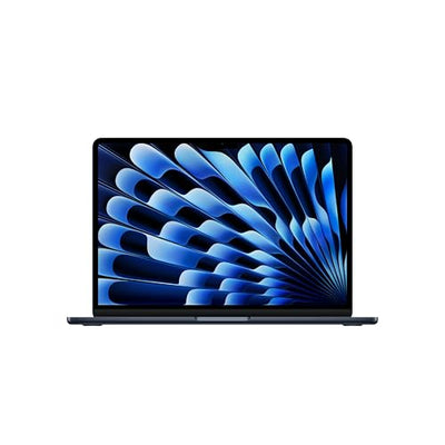 Apple 2025 MacBook Air 13-inch Laptop with M4 chip Built for Apple Intelligence, 13.6-inch Liquid Retina Display, 16GB Unified Memory, 256GB SSD Storage, 12MP Center Stage Camera, Touch ID; Midnight
