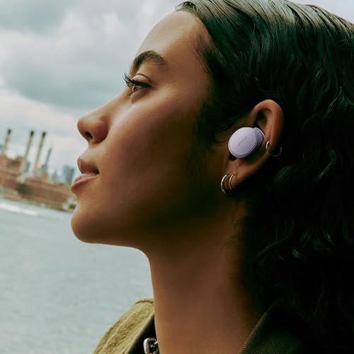 Bose QuietComfort Bluetooth Earbuds, True Wireless Earbuds with Active Noise Cancellation and Mic, Deep Bass, IPX4 Rating, Up to 8.5 Hours of Playtime, Chilled Lilac