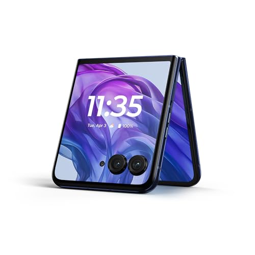 Motorola razr+ | 2024 | Unlocked | Made for US 12/256 | 50MP Camera | Midnight Blue