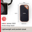SanDisk 4TB Extreme PRO Portable SSD - Up to 2000MB/s - USB-C, USB 3.2 Gen 2x2, IP65 Water and Dust Resistance, Updated Firmware - External Solid State Drive - SDSSDE81-4T00-G25